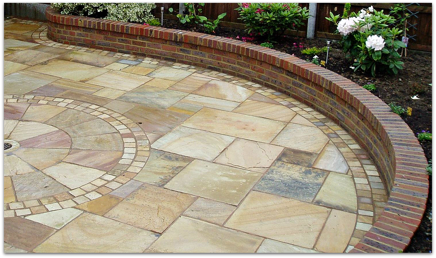 Garden patios services